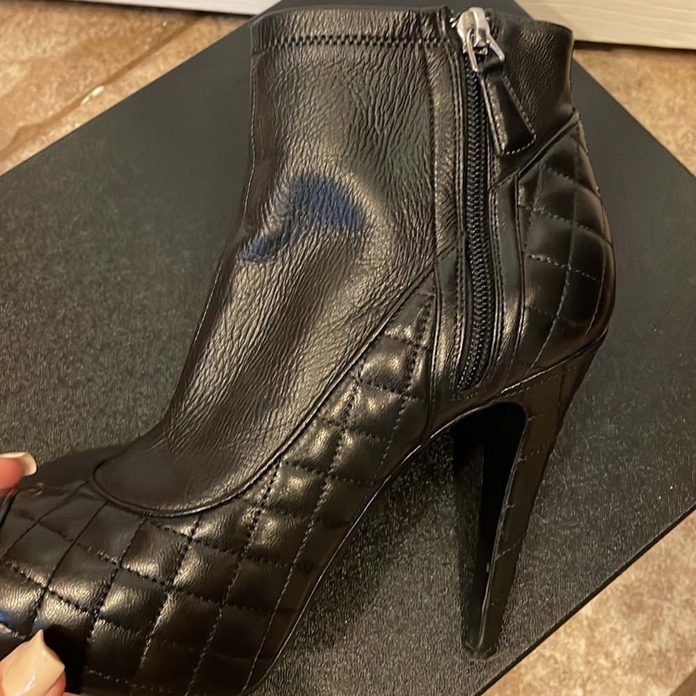 Chanel Lambskin Booties - Picture 4 of 10